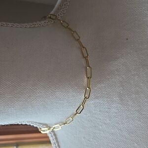 15 inch Gold tone necklace